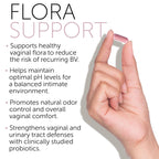 Bacterial Vaginosis Symptoms Relief for Women | Natural Homeopathic Supplement for Odor, Itching, Discharge, BV, and Vaginal Microbiota Imbalance | 60 Capsules for pH Balance and Daily Support