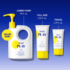 Supergoop! PLAY Everyday Lotion SPF 50 - Broad Spectrum Body & Face Sunscreen - Great for Active Days - Fast Absorbing, Water & Sweat Resistant - 18 fl oz