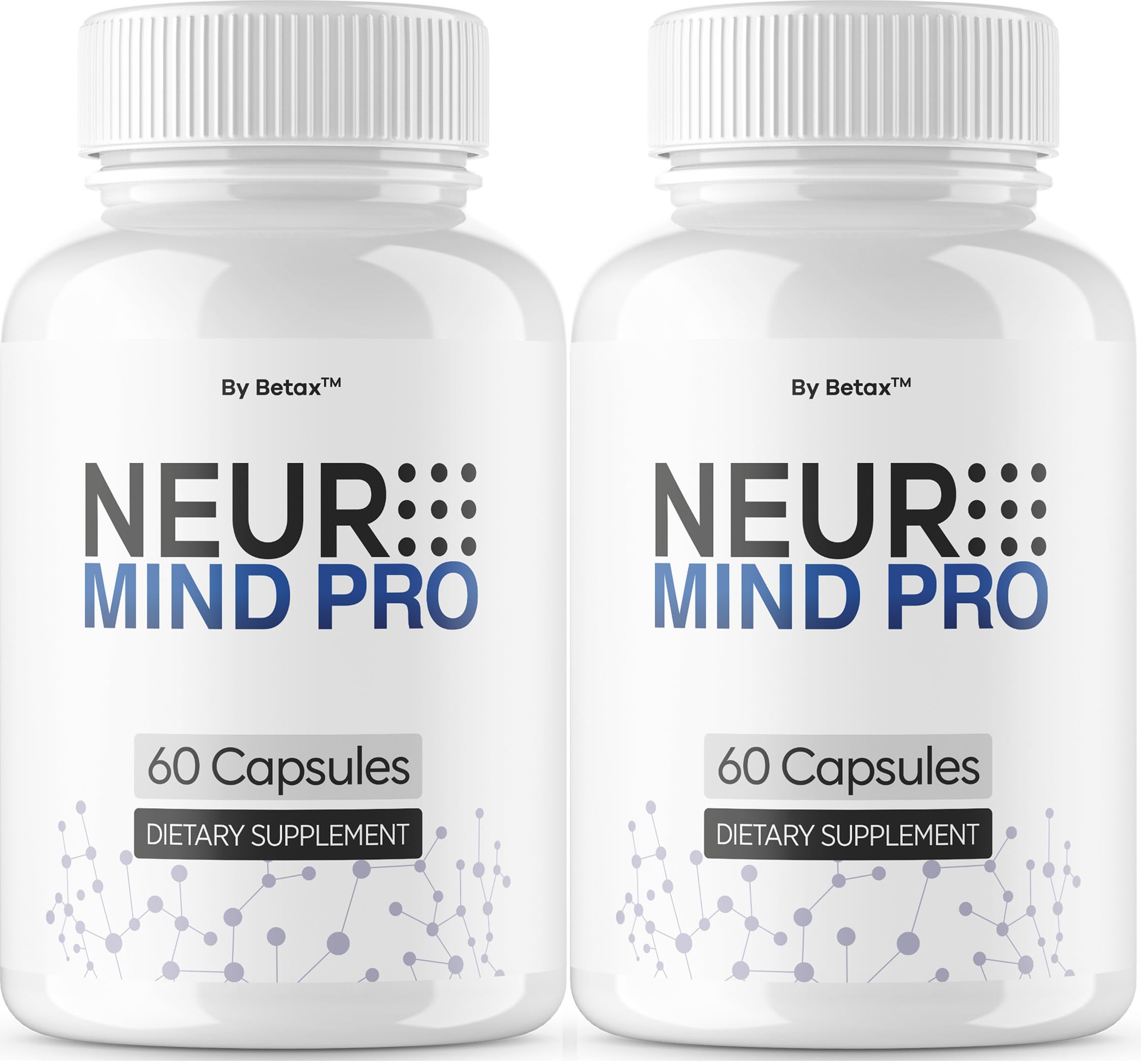 (2 Pack) NeuroMind Pro - Official Neuro Mind Pro Capsules Advanced Formula with All Natural Ingredients, NeuroMindPro Original Brain Health Pills Support for Wellness, 120 Capsules for 2 Months