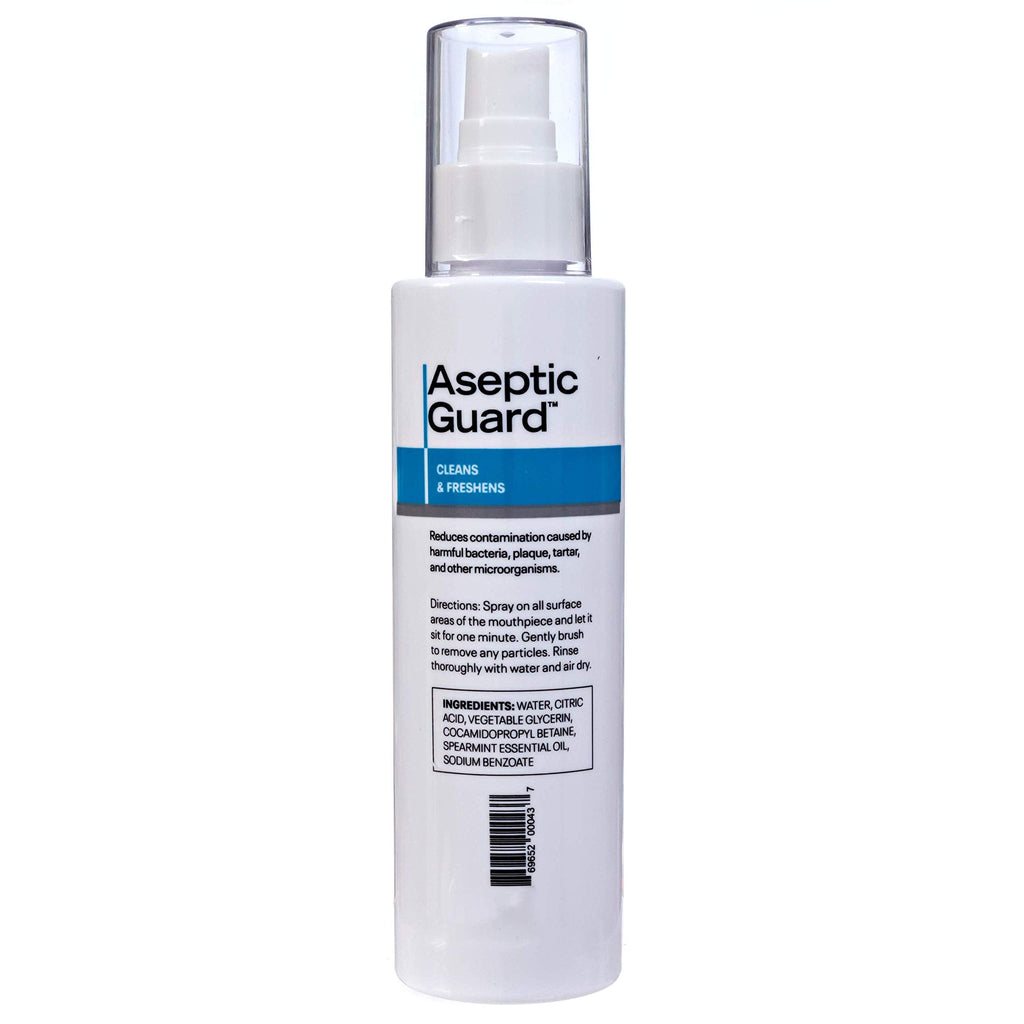 Aseptic Guard Mouth Guard Cleaning Spray - Single Bottle
