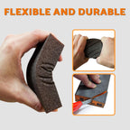 S&F STEAD & FAST Sanding Sponge 60 80 120 180 220 320 Grit 6 Pc, Tack Cloth