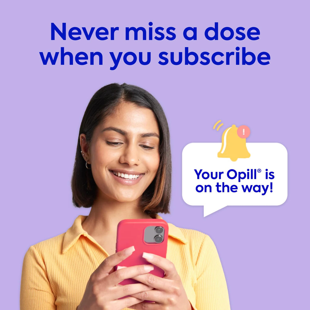 Opill Daily Birth Control Pills, OTC Progestin-Only, 28 Count