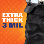 Hefty Heavy Duty Trash Bags, Large | 42 Gallon | For Contractors | 26 Count, Pack of 2