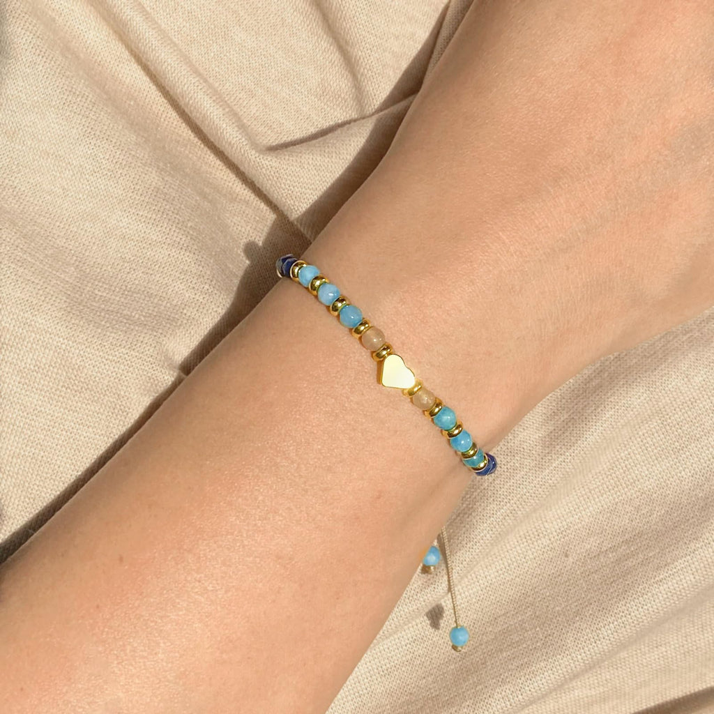 yupoxiu Natural Stone Bracelets - Inspirational Birthday Gifts for Women