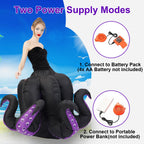 anroog Inflatable Costume Adult Octopus Costume Women Octopus Halloween Blow Up Costumes for Womens Cartoon Cosplay Party