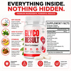 (3 Pack) Glyco Result Capsules, Official GlycoResult Pills with All Natural Ingredients, Advanced Overall Health & Wellness Vitamin Support Supplement with Maximum Multivitamins Support (180 Capsules)