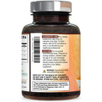 Turmeric Curcumin Supplement 95% Curcuminoids 1950mg with Organic Turmeric & BioPerine Black Pepper Extract for Best Absorption, Natural Vegan Joint Support, Non-GMO, Bottled in USA - 240 Capsules