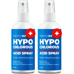 PatchRx Hypochlorous Acid Spray (8oz, 2 packs), HOCL Facial Cleanser Acne Spray for Face, Body, Eczema, Pimples, Breakouts & Overall Skin Recovery (Reduces Redness)