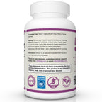 lithitate Lithium Aspartate 10mg | Supports Cognitive Function & Brain Health with Aging | NSF Certified | Promotes Mental Clarity, Healthy Mood & Longevity | Natural Supplement | 100 Capsules