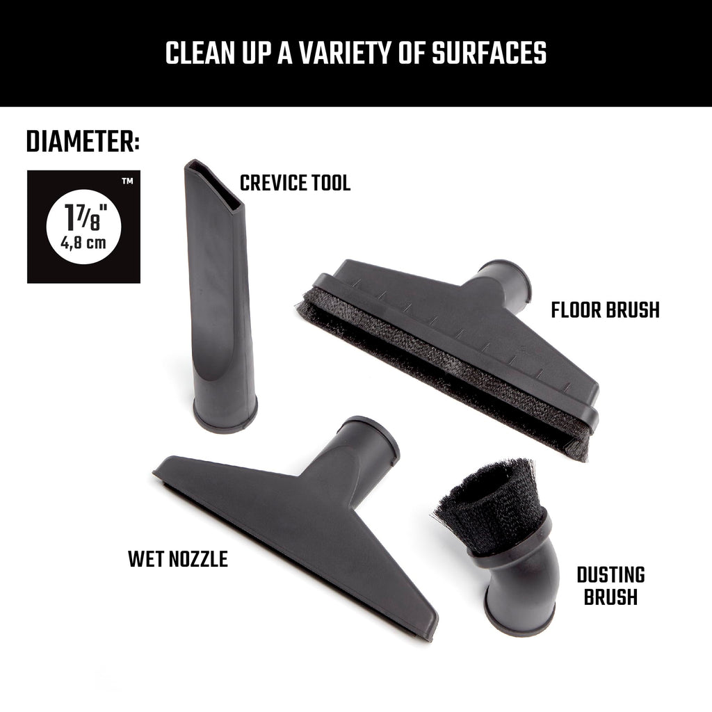 CRAFTSMAN CMXZVBE38803 1-7/8 in. Wet Dry Shop Vacuum Attachment Kit