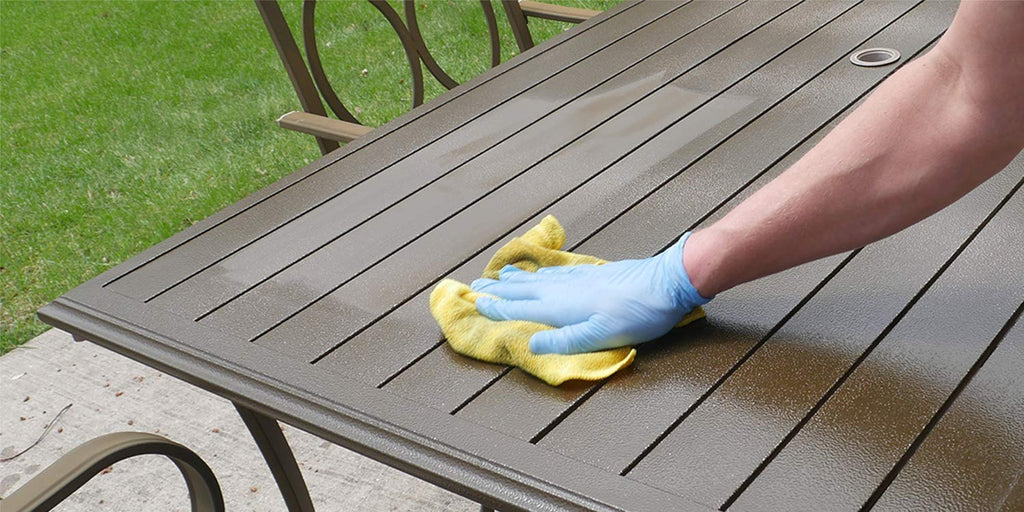 AL-NEW Aluminum Restoration Cleaning Solution | Clean & Restore Patio Furniture, Stainless Steel, and Other Household Metal Surfaces (32 Ounce Kit)