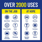 WD-40 Original Formula, Multi-Use Product with Smart Straw Sprays 2 Ways,12 OZ [6-Pack]