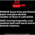HORMEL BLACK LABEL Fully Cooked Bacon, Thick Cut Bacon, 10.5oz
