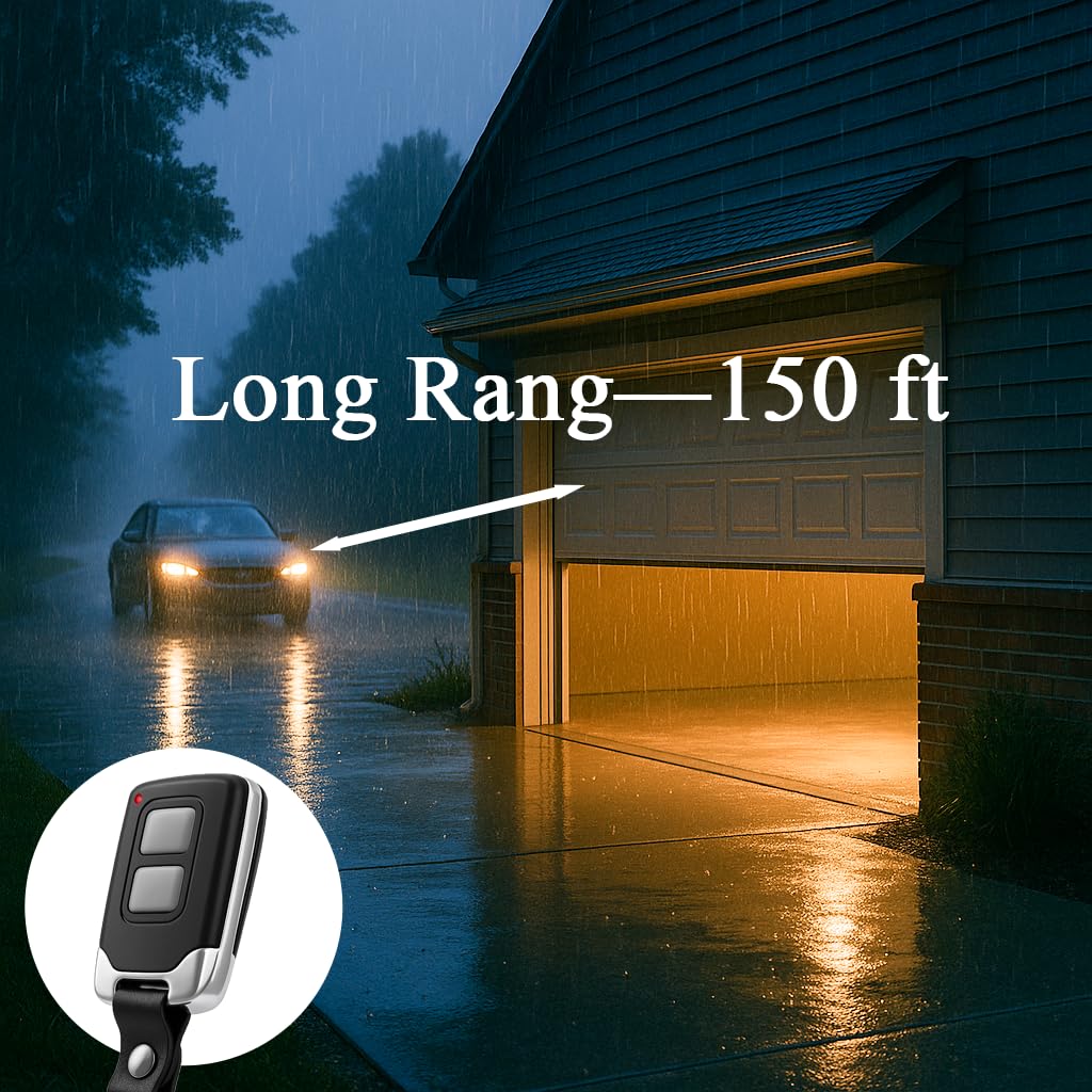 3 Replacement for Genie & Overhead Door Garage Door Opener Remote G3T-R G3T-BX G3T-A,only Compatible with All Intellicode Genie Overhead Garage Openers from 1995