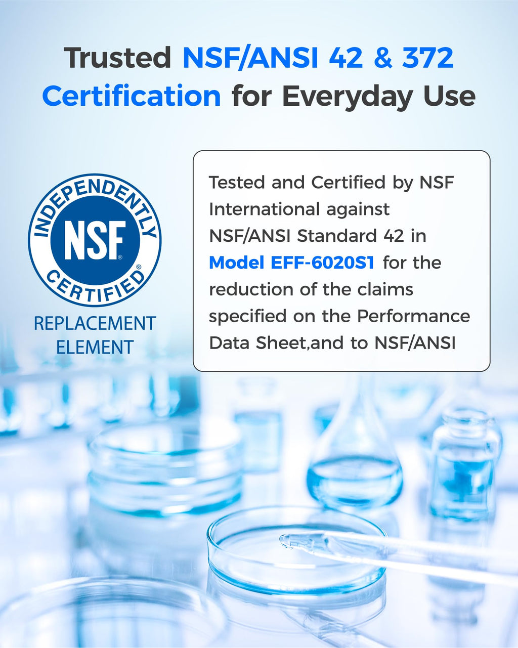 Waterdrop 𝐀𝐥𝐤𝐚𝐥𝐢𝐧𝐞 ADQ73613401 Water Filter, 𝐄𝐧𝐡𝐚𝐧𝐜𝐞𝐬 𝐩𝐇, Replacement for LG® LT800P®, ADQ73613402, ADQ75795104, LSXS26326S, LMXC23746S, LSXS26366S, LSXS26386D, 4 Filters