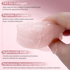 Collagen Gel Toner Pad for Face - Skin Firming,Improvin Elasticity,Pore Minimizer,Soothing Hydration, Gentle Exfoliating Face Pads,60 Pads