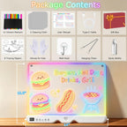 Musical LED Drawing Board Christmas Birthday Gifts for Girls/Boys