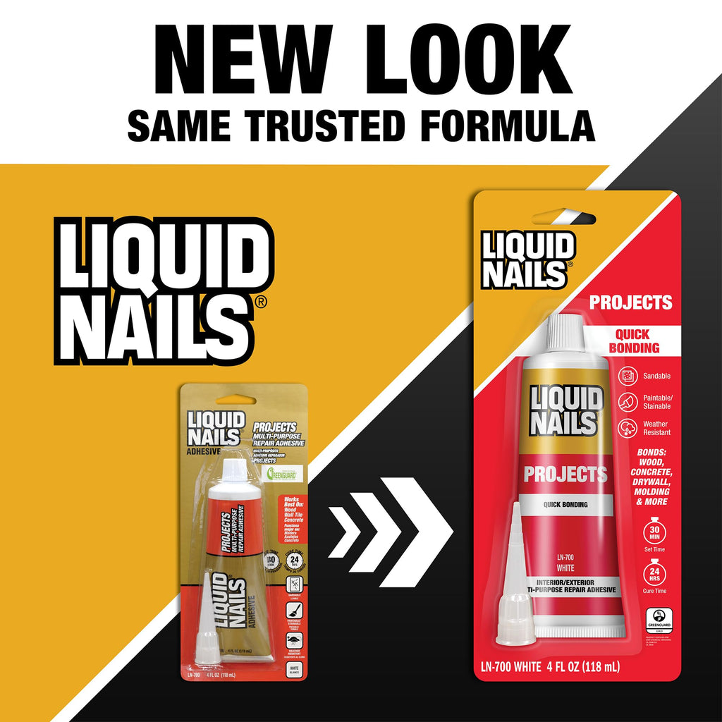 Liquid Nails LN-700 4-Ounce Small Projects and Repairs Adhesive