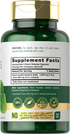 Carlyle Cissus Quadrangularis | 200 Capsules | Traditional Herb Extract Supplement | Non-GMO and Gluten Free Formula