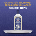 Wright's Silver Cleaner and Polish - 7 Ounce (2 Pack) Ammonia-Free - Use on Silver, Jewelry, Antique Silver