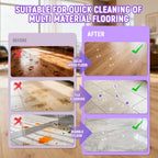 QKLYXEN Floor Cleaning Solution Compatible with Roborock – 82 FL OZ Lavender Floor Cleaner – Rich, Long-lasting Fragrance, – For All Robot Vacuums with Mopping & Cordless Wet/Dry Vacuum Mop Cleaner