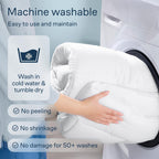 Niagara Sleep Solution 100% Cotton Top Full Size Mattress Pad, Pillow Top