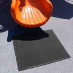 Rubber-Cal Playground Slide Landing Mat - 29" x 32"
