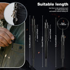 ESENHARBER Handcuff Key, Set of 3 Universal Durable Pocket Keychain Cuff Key, Different Sizes 5.1", 4.75" and 3.6" for Professional, Training & Emergency Use