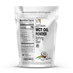 It's Just! MCT Oil Powder With Prebiotic Fiber - Keto, Non-GMO, C8 C10, Coffee Creamer - 24 oz
