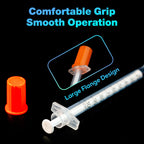 1ml/cc 31G Syringe 5/16" (8mm) Needle, Disposable Individual Package