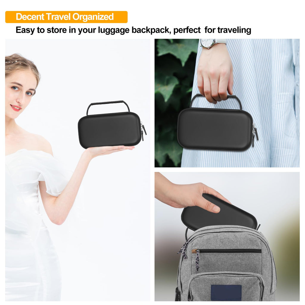 Elonbo Carrying Case for Portable Handheld Inhaler Nebulizer Machine, Black