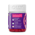 OLLY Sleep Gummy,3 mg Melatonin,L-Theanine,Chamomile,Lemon Balm,Sleep Aid,Strawberry,60 Count (Pack of 2)