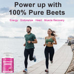 Beet Root Capsules - 1300mg Organic Pure Beetroot Beets Powder 60 Capsules-30 Days Supply | Natural & Vegan Supplement