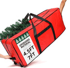 HOMEST Christmas Tree Storage Bag, Fits for 4.5-7 ft Xmas Artificials