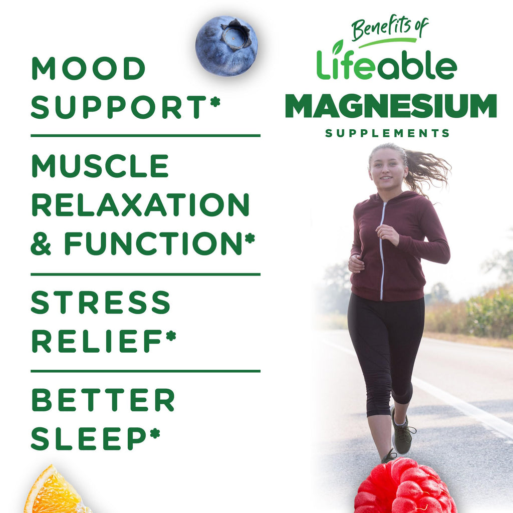 Lifeable Garlic Gummies - 2000 mg - Great Tasting Natural Flavor Gummy Vitamin Supplement - Gluten Free, Vegetarian, GMO Free Chewable - for Adults 90 Gummies