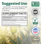 Super Strength Olive Leaf Extract Capsules - Vegan Non-GMO 750mg Olive Extract with 20% Oleuropein Antioxidant Supplement for Immunity Skin and Heart Health Support - Made in The USA (2 Month Supply)
