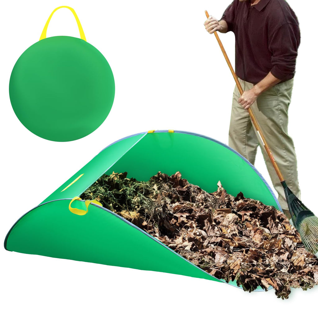 UQM Leaf Collector, Portable Pop Up Leaf Bags, Foldable Leaf Pick Up Tools