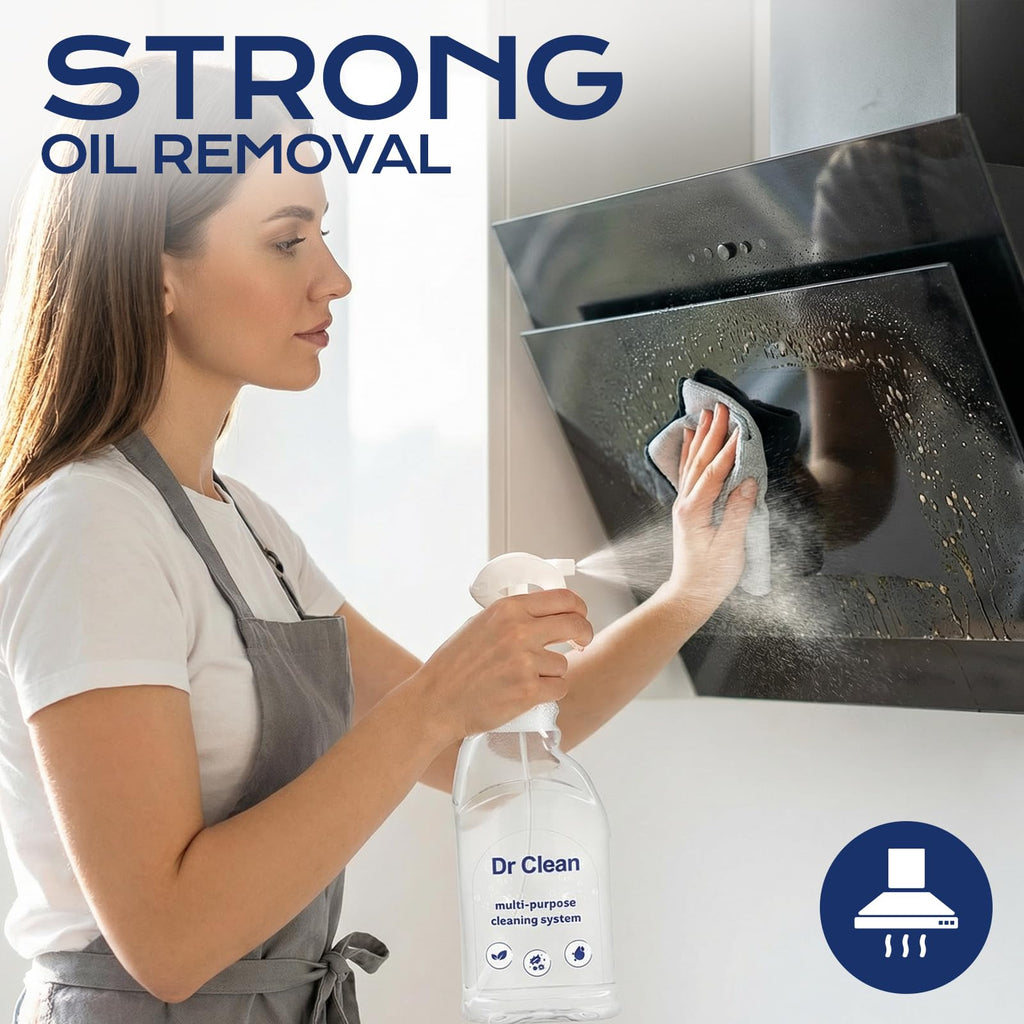 Dr Clean Updated Spray Cleaner for Ovens,Concentrated Cleaning Tablets, Instant Dissolving, Stain Removal Spray, Multi-Surface Cleaner for Kitchen, Bathroom & More (30PCS)