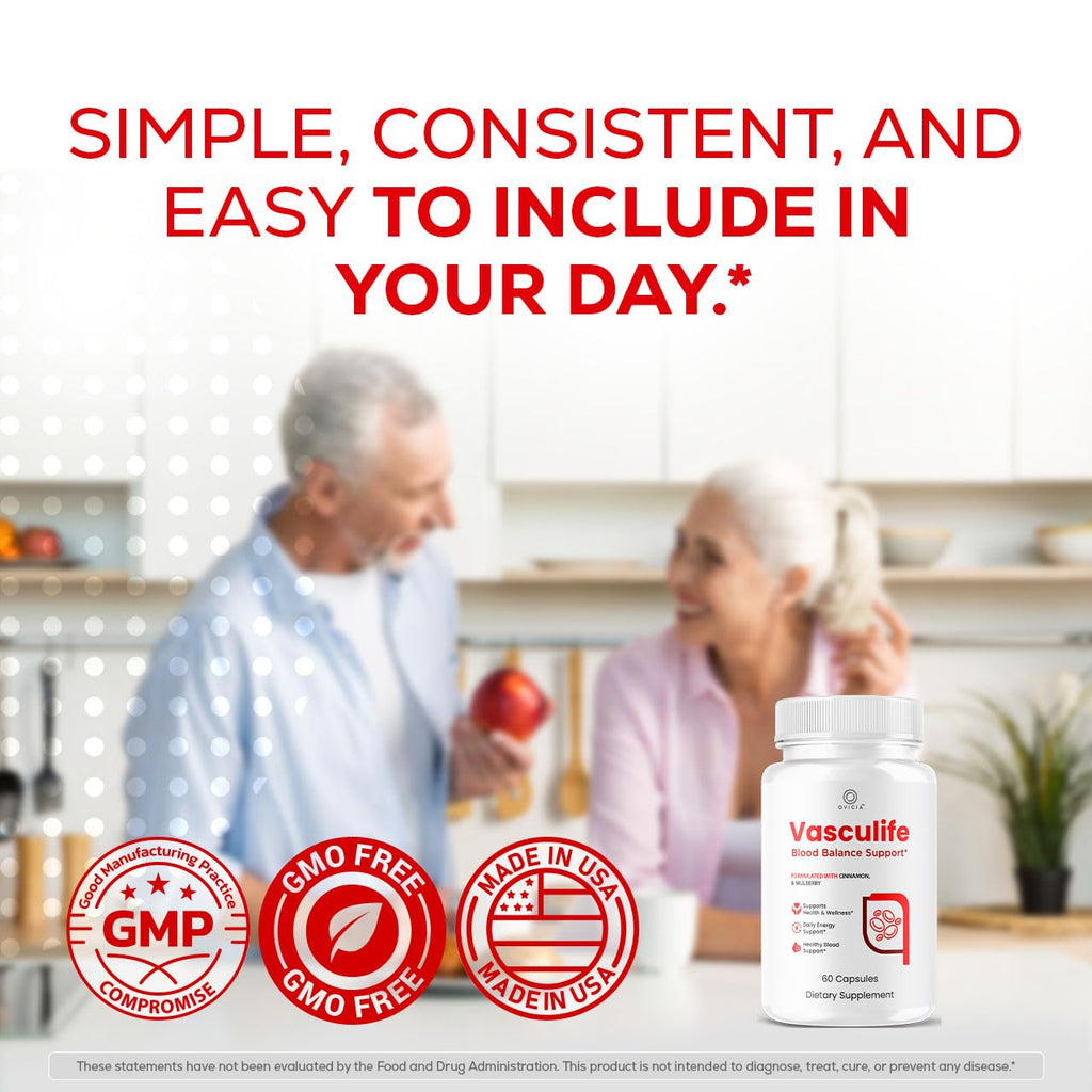 (2 Pack) Vasculife Capsules - Official Vascu Life Support Pills Advanced Formula With All Natural Ingredients, Premium Maximum Strength for Wellness & Overall Health Support, 120 Capsules for 2 Months