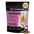 Pet Honesty Cat Multivitamin, Cat Treats Alternative, Chicken 30-Day Supply