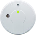 Kidde 21026063 AC Hardwired Smoke Detector Alarm with 9V Back up and Front Load Battery Door, White