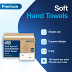 Tork Soft Xpress Multifold Paper Hand Towels, 16 Packs X 135 Towels, MB579