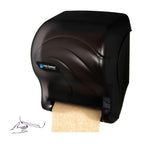 San Jamar Ocean Essence Tear-N-Dry Paper Towel Dispenser, Storage Solution for Bathroom and Kitchen, 14.44" x 11.75" x 9.13", 1 Count, Black Pearl