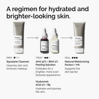 The Ordinary Bright & Hydrated Serum Duo, AHA 30% + BHA 2% Peeling Solution and Hyaluronic Acid 2% + B5, Exfoliating and Hydrating Skincare Set, 1 Fl Oz Each