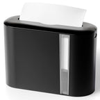 Yieach Touchless Paper Towel Dispenser for Countertop,Home,Bathroom and Kitchen,Black Commercial Multifold Paper Towel Dispenser for Z-fold,Folded,Trifold,Napkin,C fold,Tri Fold Hand Towels Holder