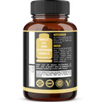 5in1 Premium Ashwagandha Capsules - Added Turmeric, Rhodiola Rosea, Ginger, Black Pepper - 180 Caps for 6 Months