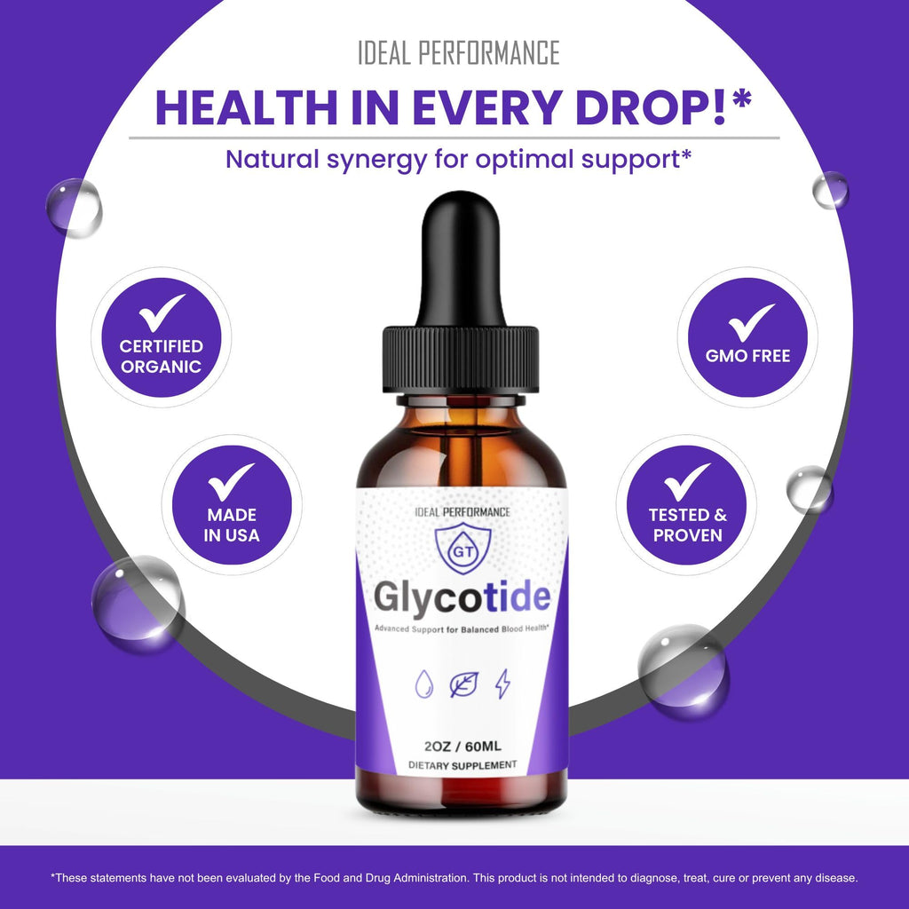IDEAL PERFORMANCE Glycotide Drops, Glycotide Droppers Reviews (2 Pack)