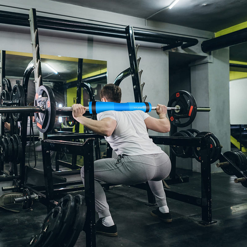 NEALFIT Barbell Pad Squat Pad for Squats���Squat Bar Pad���Great for Weightlifting,Lunges and Hip Thrusts���Foam Sponge Pad���Fit Standard and Olympic Bars Perfectly
