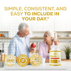(2 Pack) Glycocept - Glycocept Advanced Formula Support Capsules All Natural Premium Ingredients Maximum Strength, Daily Pills Support Vitamins for Health and Wellness, 120 Capsules for 2 Months