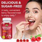 WOJBALMN Magnesium Glycinate Gummies,240 Count Magnesium Complex Supplement |Sleep, Calm & Relaxation Support|High Absorption MagnesiumGummies for Women, Men & Family|Gluten-Free